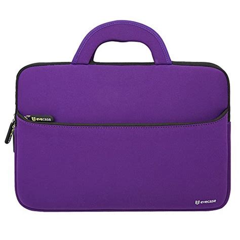 Evecase Ultra-Portable Neoprene Handle Carrying Sleeve Case Bag for Lenovo Flex 3/Flex 2 14-Inch ...