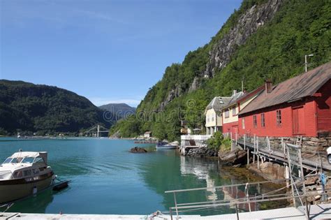 Hardanger Fjord, Norway stock image. Image of boat, scenic - 24189533