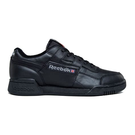 Reebok Workout Plus Vintage (Black/Carbon/Classic Red) - Consortium.