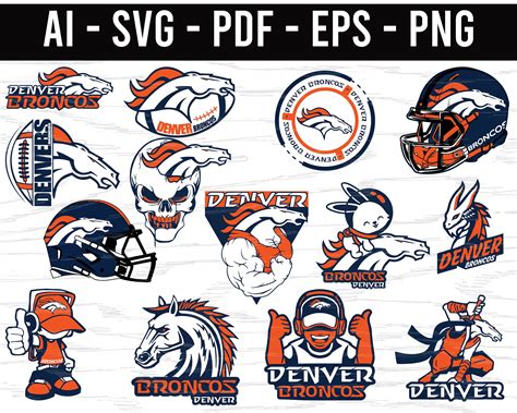 Broncos Logo SVG