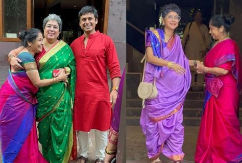 Ira Khan-Nupur Shikare Wedding: Aamir Khan’s Ex-Wives Kiran Rao And Reena Dutta Turn Marathi ...