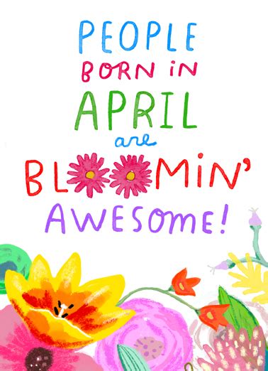 Funny April Birthday Ecards | CardFool