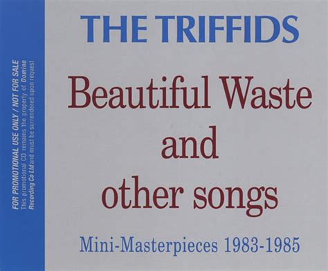 The Triffids (80s) Beautiful Waste And Other Songs UK Promo CD album (CDLP) (432396)