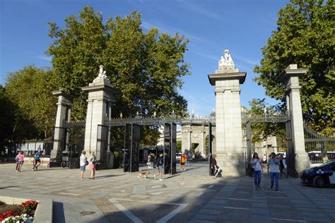 Buen Retiro Park one of the largest parks in the city of Madrid, Spain ...