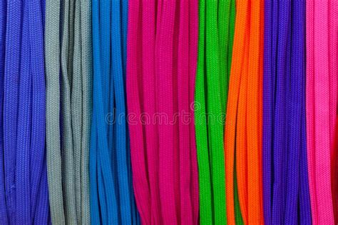 A Colourful Shoelace Colors,for Texture Background Stock Image - Image of colorsfor, decorative ...