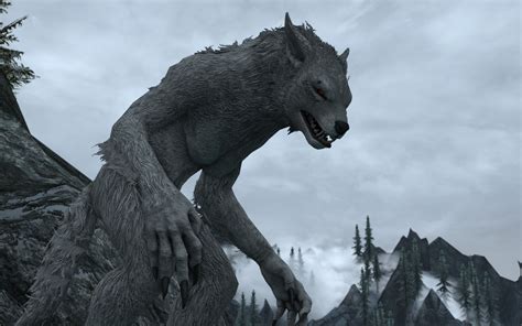 Skyrim Nexus - mods and community | Werewolf, Spirit animal art, Skyrim werewolf