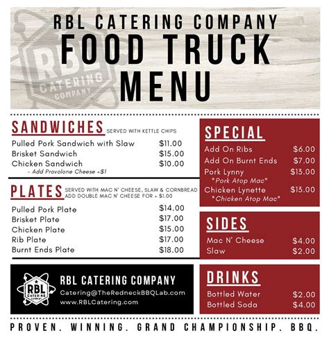 BBQ TRUCK | RBL Catering