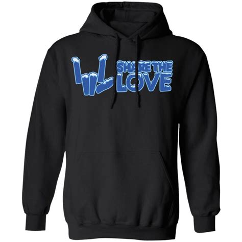 Share The Love Merch Snowcaps Share The Love Hoodie - Tipatee