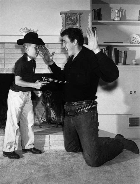 James Arness with son Craig | James arness, Tv westerns, Old western actors