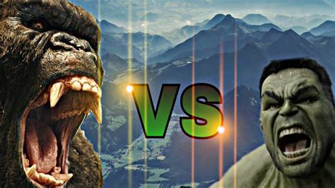 Hulk Vs King Kong