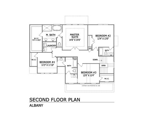 Albany Floor Plan - floorplans.click