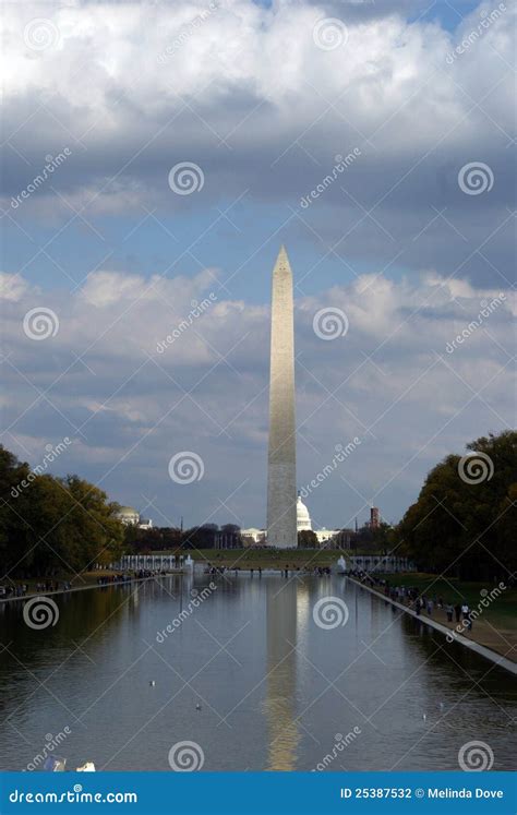 Washington Monument and Reflecting Pool Editorial Photography - Image of pool, tourism: 25387532