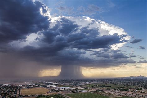 Incredibly Powerful Microburst Storm Photographed Above Phoenix | Bored ...