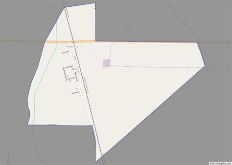 Map of Phelps City CDP