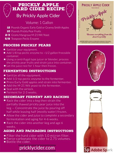 Prickly Apple Hard Cider Recipe – PricklyCider.com