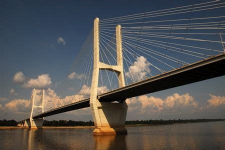 Longest Cable-stayed Bridge In The United States - Cable