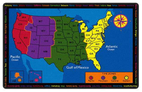 Political Map Of Georgia Usa Time Zones Map - Bank2home.com