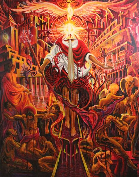 "Revelation of God" Acrylic on Canvas, by Aaron Herrera #ArtQuest # ...