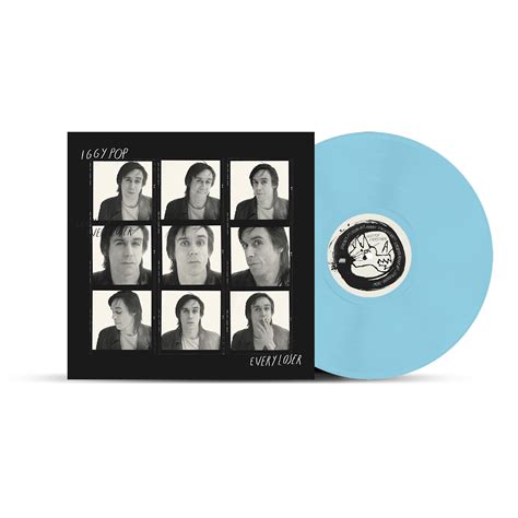 EVERY LOSER Mick Rock Album Cover Sky Blue Vinyl | Iggy Pop – Warner Music Australia Store