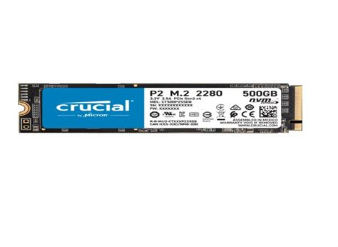 Crucial 500 Gb Nvme SSD, M.2 at Rs 2999 in Mumbai | ID: 2851724982297