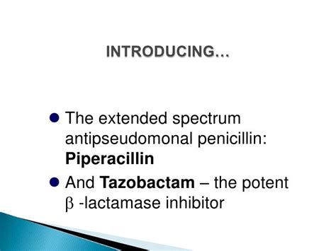 Piperacillin tazobactam mechanism of action