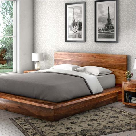 Delaware Solid Wood Platform Bed Frame