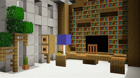 Minecraft Office Zoom Background