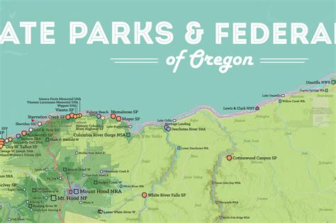 Map Of Oregon State Parks - Large World Map