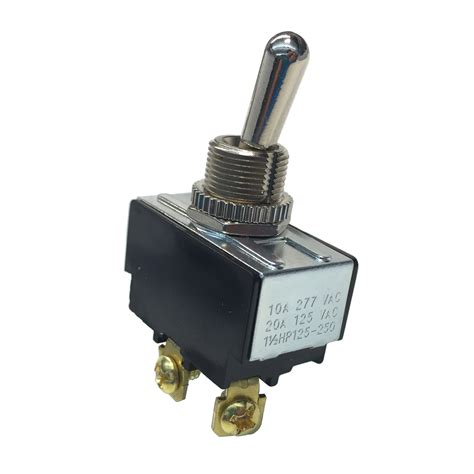 Toggle Switches Industrial & Scientific GSW-10 Electrical Toggle Switch SPST New Screw Terminal ...