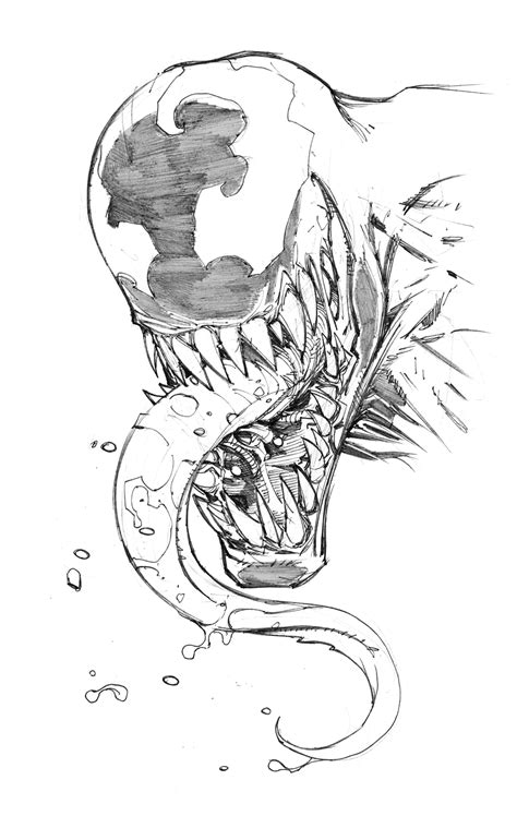 Venom Sketch by Max-Dunbar on DeviantArt