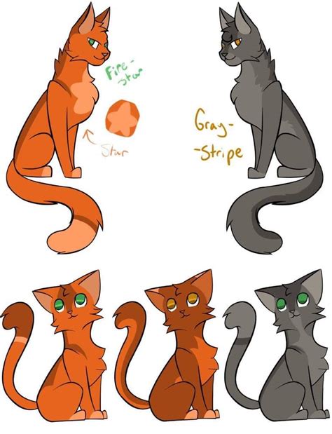 Firestar and Graystripe | Warriors Amino