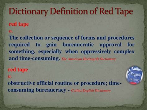 Red tape-ism