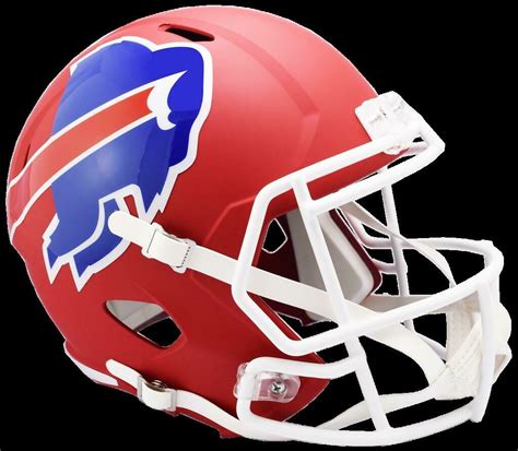 Riddell NFL Buffalo Bills Amp Alternate Full Size Speed Helmet