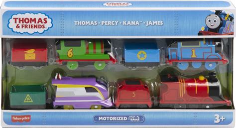 Thomas Friends Thomas Percy Kana James Engines Motorized Toy Trains, Vehicles | tunersread.com