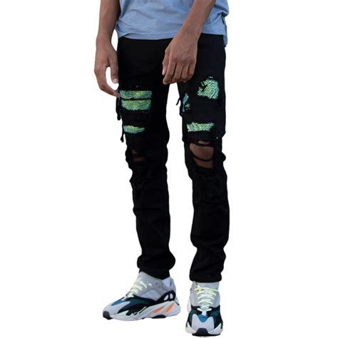 Kdnk Jeans | Skinny Jeans Multi Rips | Memphis Urban Wear