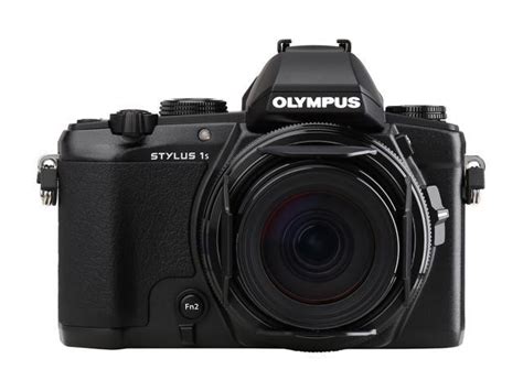 OLYMPUS Stylus 1s Black 28mm Wide Angle Digital Camera - Newegg.com