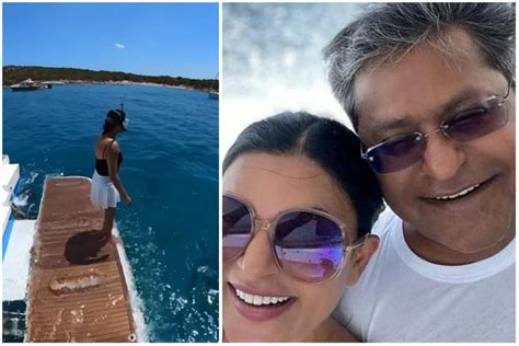 Sushmita Sen Takes A Dive In Mediterranean Sea, Lalit Modi Says Looking Hot