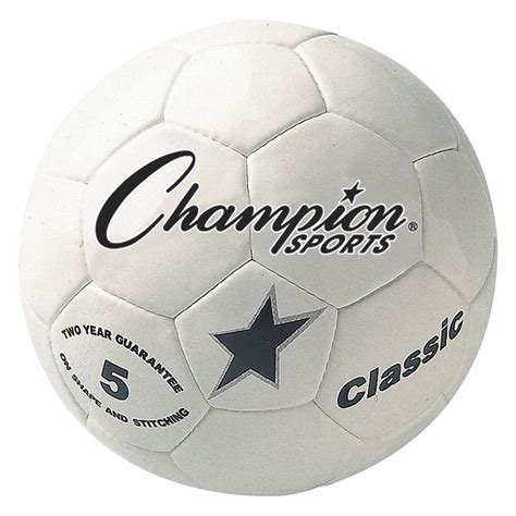 CHAMPION SPORTS Indoor, Outdoor Composite Cover Soccer Ball - 45NM15|CLASSIC5 - Grainger