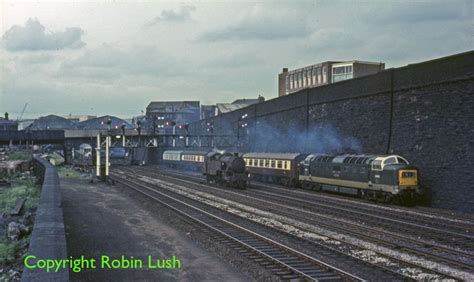 Robin - Standing roughly where Bradford Interchange station is today, a Deltic climbs out of ...