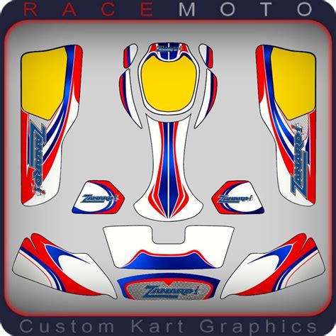 Karting Sticker kit for Zanardi New Age 2 NA2 Pods Nosecone Nassau Panel | Karting, Sticker kits ...