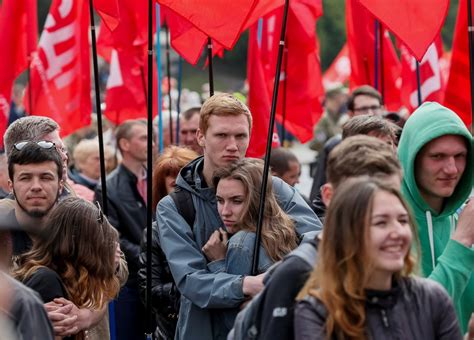 May Day protests around the world Photos - ABC News