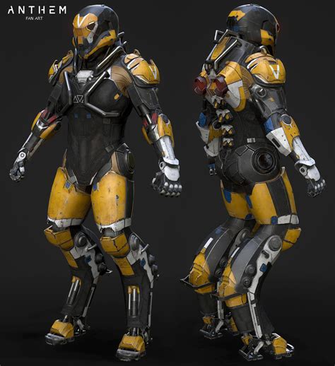 ArtStation - The Javelin: Ranger, Konstantin Ilyin | Futuristic armour ...