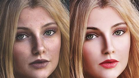 Photo retouching gives an image splendid modification