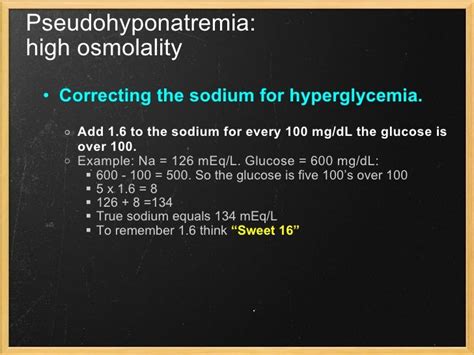 Hyponatremia