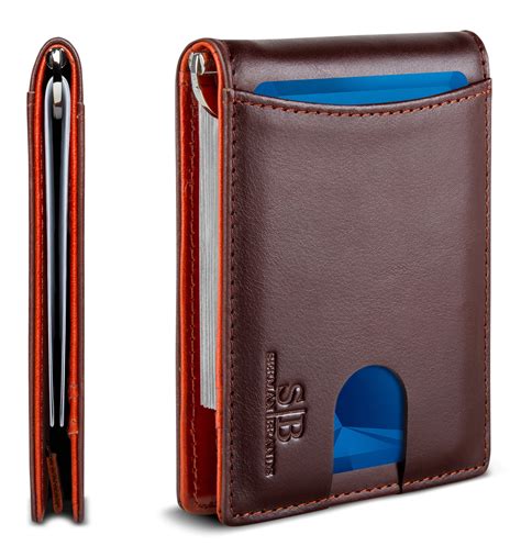 Serman Brands - SERMAN BRANDS RFID Slim Wallets for Men. Mens Wallet ...