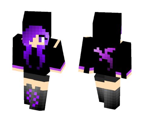 Download Ender Girl Minecraft Skin for Free. SuperMinecraftSkins