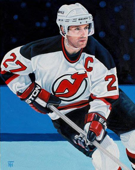 Scott Niedermayer, New Jersey Devils by Tony Harris | Hockey hall of ...