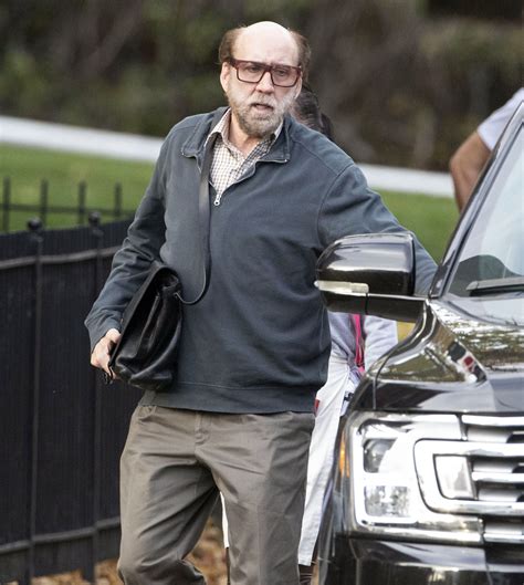 Nicolas Cage looks unrecognizable with bald head and grey beard in ...