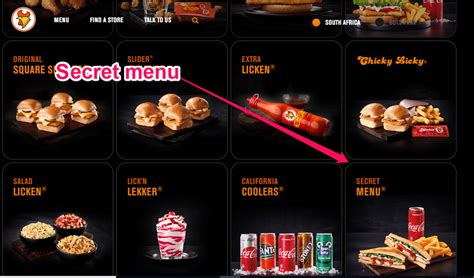 Chicken Licken has a ‘secret menu’ – but the only thing cool about it is the black box it comes ...