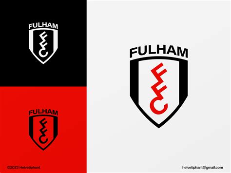 Dribbble - Fulham FC - Logo Concept by Helvetiphant.png by Helvetiphant™